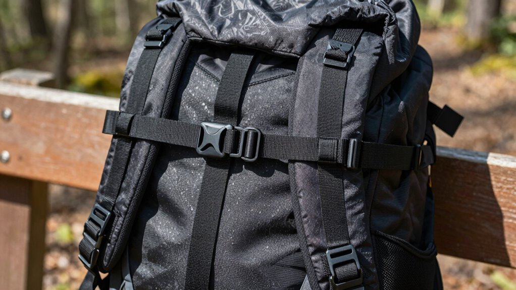 sternum strap reduces fatigue