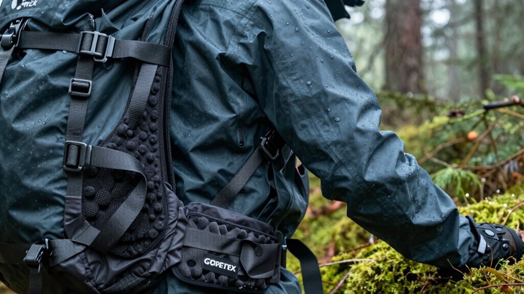 straps block breathable zones