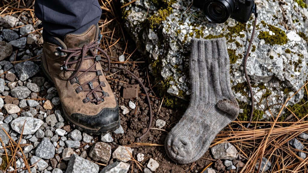 terrain dictates footwear choices