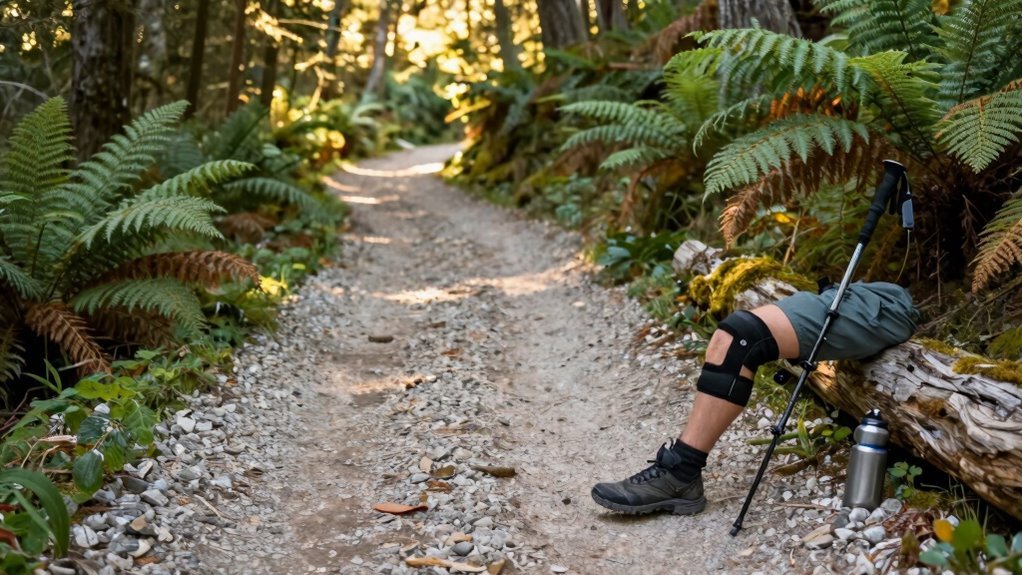 tips for bad knee hikers