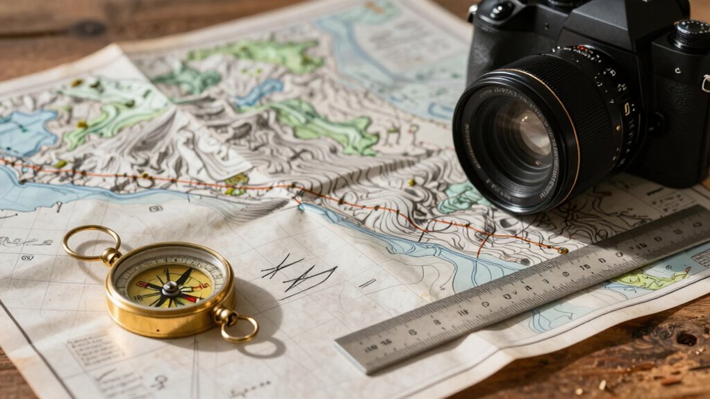 topographic map contour lines