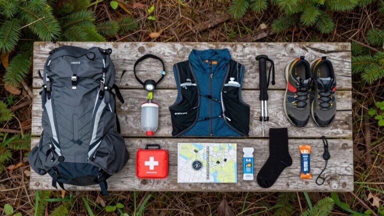 trail runners hiking checklist