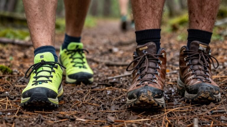 trail runners vs boots