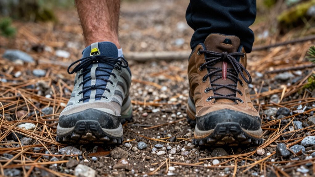 trail runners vs boots