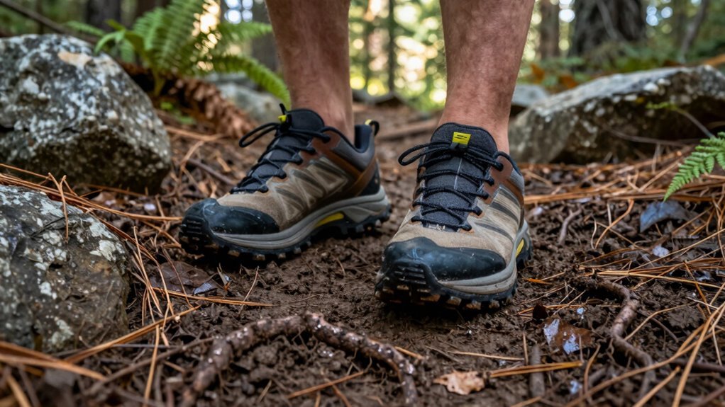 trail shoes with lugs
