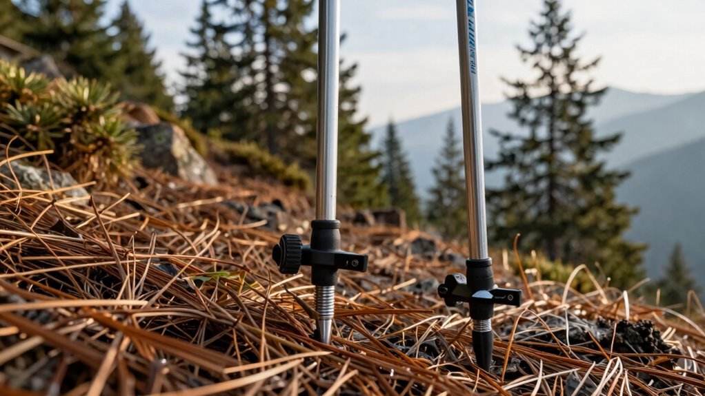 trekking pole shock absorption worth