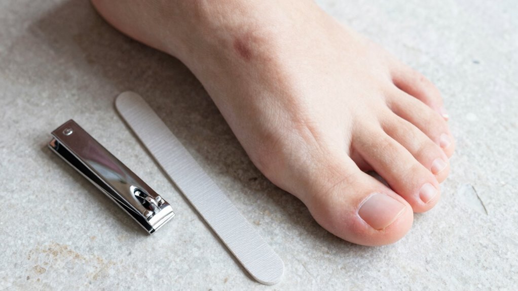 trim nails straight 1 2mm