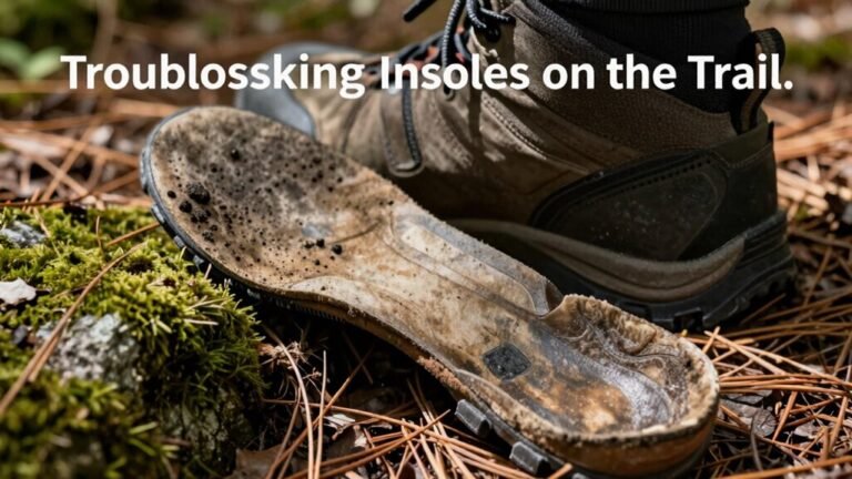 troubleshooting insoles on trail