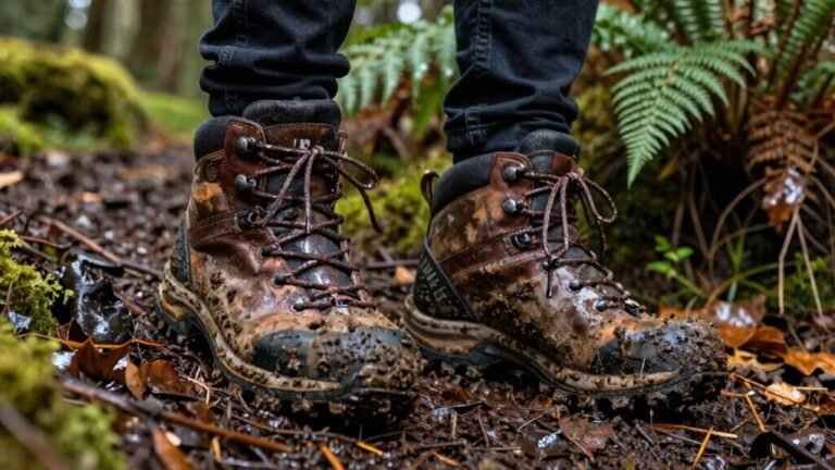 two boots conquer mud