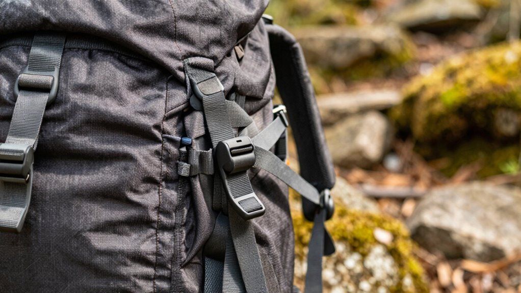 two finger shoulder strap tension