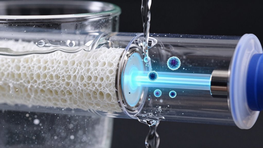 uv and filtration disinfect pathogens