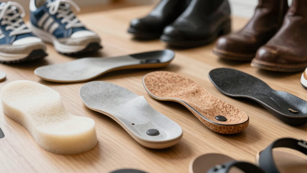 volume specific insoles per shoe