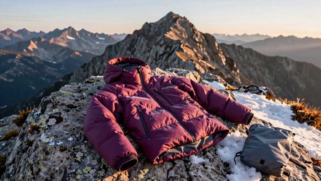 warm light backpacking jacket