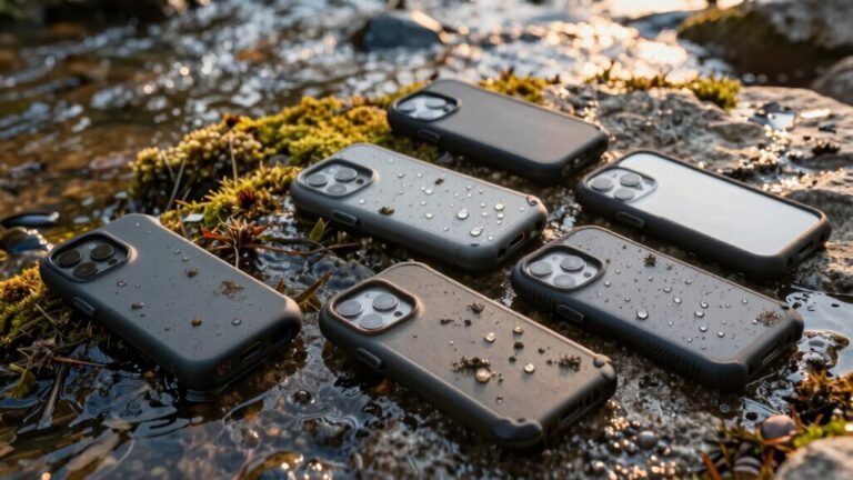water resistant hiking phone cases