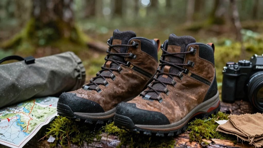 waterproof boots insulation crampon ready