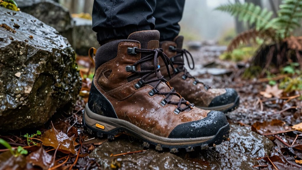 waterproof boots with membranes