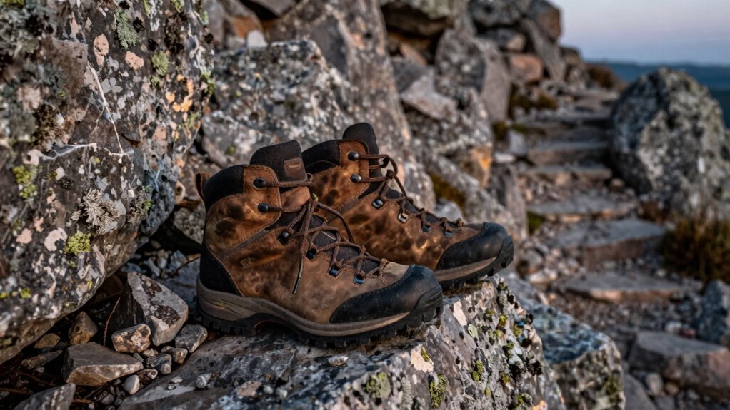 waterproof full grain high top lugged