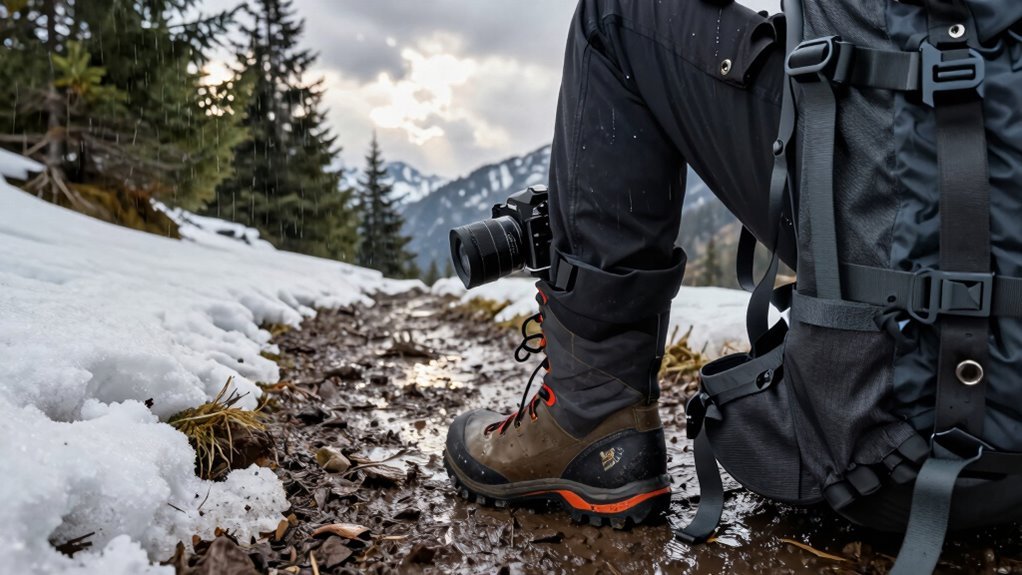 weather specific footwear performance comparison