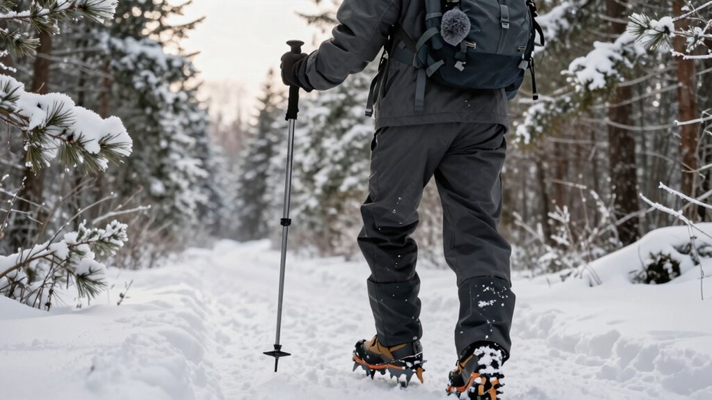 winter day hike apparel