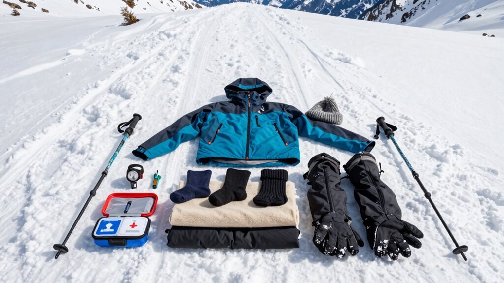 winter hiking emergency gear